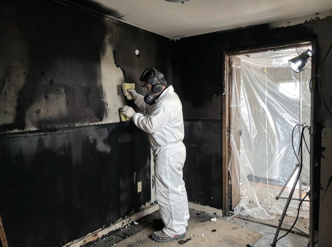Fire Damage Restoration company in Olla, LA